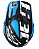 CAPACETE TORK CROSS INFANTIL JETT FACTORY EDITION NEON AZUL - Imagem 4