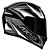 CAPACETE AXXIS EAGLE POWER GLOSS BLACK/GREY/WHITE 62/XL - Imagem 5