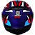 CAPACETE AXXIS EAGLE POWER GLOSS BLUE/RED/BLUE 60/L - Imagem 3
