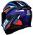 CAPACETE AXXIS EAGLE POWER MATT BLUE/ORANGE 58/M - Imagem 2