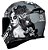 CAPACETE AXXIS EAGLE CATRINA MATT GREY/WHITE/BLACK 58/M - Imagem 2