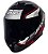 CAPACETE AXXIS DRAKEN WIND GLOSS BLACK/WHITE/RED 58/M - Imagem 7