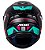 CAPACETE AXXIS DRAKEN WIND MATT BLACK/TIFFANY/PINK 56/S - Imagem 3