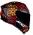 CAPACETE AXXIS DRAKEN MYSTIC MATT BLACK/RED/YELLOW 60/L - Imagem 5