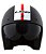 CAPACETE LS2 SPITFIRE OF599 INKY MATTE BLK/WHITE 60/L - Imagem 2