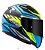 CAPACETE LS2 RAPID FF353 GALE MATTE BLK/BLUE/YLW 58/M - Imagem 3