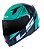 CAPACETE LS2 FF358 ULTRA BLK/GREEN 56/S - Imagem 4