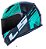 CAPACETE LS2 FF358 ULTRA BLK/GREEN 56/S - Imagem 1