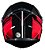 CAPACETE LS2 FF358 ULTRA BLK/RED 60/L - Imagem 3