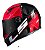 CAPACETE LS2 FF358 ULTRA BLK/RED 60/L - Imagem 1