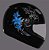 CAPACETE EBF 7 FEMME PT/AZUL 56 - Imagem 1