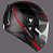 CAPACETE EBF X TROY DRONE PTF/VERMELHO 60 - Imagem 1