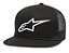 BONE ALPINESTARS CORP TRUCKER PRETO EAN 8051194718686 - Imagem 1