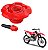 TAMPA TANQUE CRF 250F VERMELHA (UTILIZAR A VEDACAO ORIGINAL) - Imagem 1