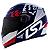 CAPACETE LS2 FF358 PODIUM BLU/WHT/RED 56/S - Imagem 1