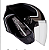 CAPACETE EBF SPARK JET SPEED PTO/PRATA 56 - Imagem 1