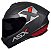 CAPACETE ASX DRAKEN CONCEPT FOSCO CINZA/PRATA/VERMELHO 60/L - Imagem 3