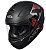 CAPACETE ASX DRAKEN CONCEPT FOSCO CINZA/PRATA/VERMELHO 64/XXL - Imagem 2