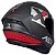 CAPACETE ASX DRAKEN CONCEPT FOSCO CINZA/PRATA/VERMELHO 64/XXL - Imagem 6