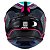CAPACETE ASX DRAKEN COUGAR BRILHO PRETO/PINK/TIFFANY 56/S - Imagem 3