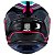 CAPACETE ASX DRAKEN COUGAR BRILHO PRETO/PINK/TIFFANY 58/M - Imagem 3