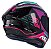 CAPACETE ASX DRAKEN COUGAR BRILHO PRETO/PINK/TIFFANY 58/M - Imagem 4