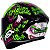 CAPACETE ASX DRAKEN JOKER BRILHO PRETO/VERDE/ROXO 58/M - Imagem 8
