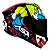 CAPACETE ASX DRAKEN QUEEN BRILHO PRETO/AMARELO/PINK 58/M - Imagem 4