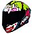 CAPACETE ASX DRAKEN QUEEN BRILHO PRETO/AMARELO/PINK 58/M - Imagem 8