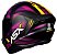 CAPACETE ASX DRAKEN RAPTOR FOSCO PRETO/ROXO 58/M - Imagem 2