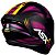 CAPACETE ASX DRAKEN RAPTOR FOSCO PRETO/ROXO 58/M - Imagem 4