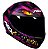 CAPACETE ASX DRAKEN RAPTOR FOSCO PRETO/ROXO 58/M - Imagem 6