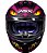 CAPACETE ASX DRAKEN RAPTOR FOSCO PRETO/ROXO 58/M - Imagem 8