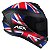 CAPACETE ASX DRAKEN UK FOSCO PRETO/VERMELHO/AZUL 60/L - Imagem 4