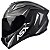 CAPACETE ASX DRAKEN VECTOR FOSCO PRETO/CINZA 62/XL - Imagem 1