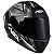 CAPACETE ASX DRAKEN VECTOR FOSCO PRETO/CINZA 62/XL - Imagem 7