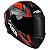 CAPACETE ASX DRAKEN VECTOR FOSCO PRETO/CINZA/VERMELHO 60/L - Imagem 6