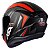CAPACETE ASX DRAKEN VECTOR FOSCO PRETO/CINZA/VERMELHO 60/L - Imagem 2