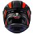 CAPACETE ASX DRAKEN VECTOR FOSCO PRETO/CINZA/VERMELHO 60/L - Imagem 3