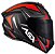 CAPACETE ASX DRAKEN VECTOR FOSCO PRETO/CINZA/VERMELHO 60/L - Imagem 5