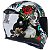 CAPACETE ASX EAGLE CATRINA BRILHO BRANCO/AZUL/VERMELHO 56/S - Imagem 8