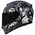 CAPACETE ASX EAGLE CATRINA FOSCO CINZA/BRANCO/PRETO 58/M - Imagem 1