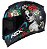 CAPACETE ASX EAGLE CATRINA FOSCO PRETO/AZUL/VERMELHO 58/M - Imagem 1