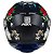 CAPACETE ASX EAGLE CATRINA FOSCO PRETO/AZUL/VERMELHO 58/M - Imagem 3