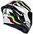 CAPACETE ASX EAGLE RACING ITALY BRILHO BRANCO 58/M - Imagem 4