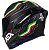 CAPACETE ASX EAGLE RACING ITALY FOSCO PRETO 60/L - Imagem 2