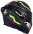 CAPACETE ASX EAGLE RACING ITALY FOSCO PRETO 60/L - Imagem 4
