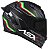 CAPACETE ASX EAGLE RACING ITALY FOSCO PRETO 60/L - Imagem 5