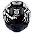 CAPACETE ASX EAGLE SCORPION BRILHO PRETO/BRANCO/VERMELHO 58/M - Imagem 3