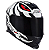 CAPACETE ASX EAGLE SCORPION BRILHO PRETO/BRANCO/VERMELHO 60/L - Imagem 6